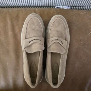 Portland Leather Women's Brown Suede Loafers